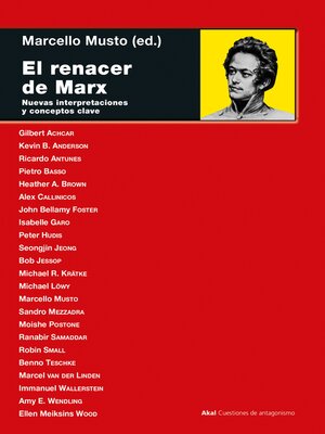 cover image of El renacer de Marx